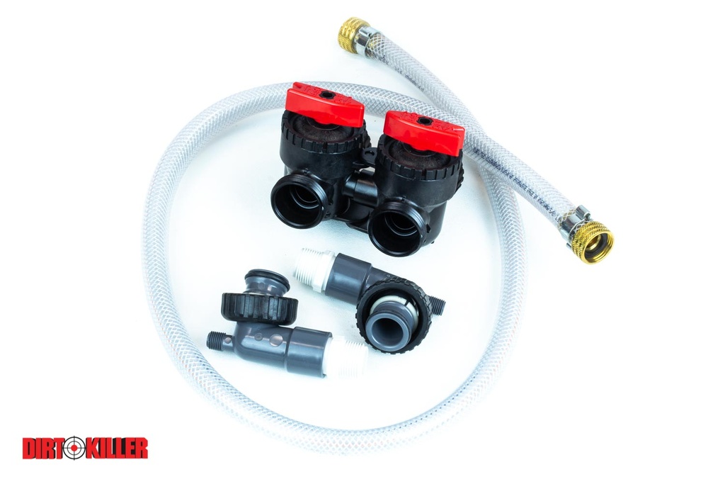 DiOè HIGH PERFORMANCE ION WATER RESINTECH, Type II Water, 1.9 lpm Flow Rate, Deionizer - 44C703